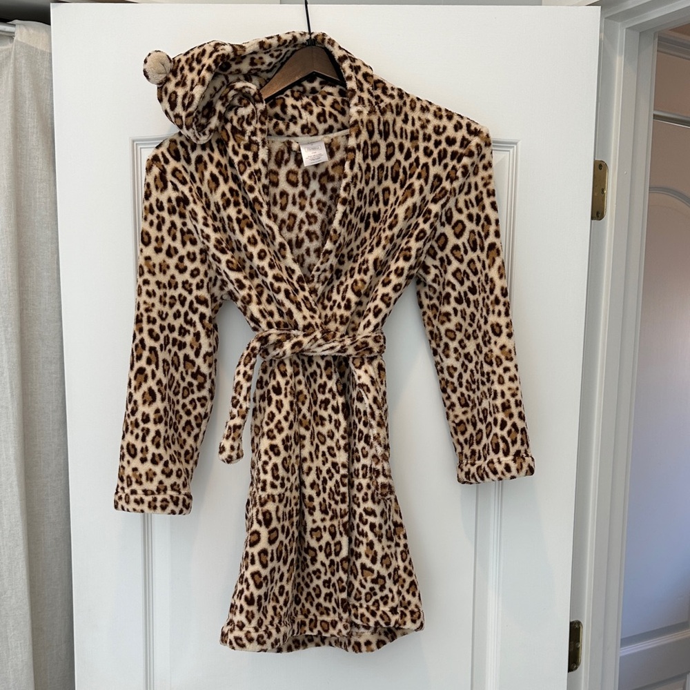 GAP Kids Animal Print Fleece Robe